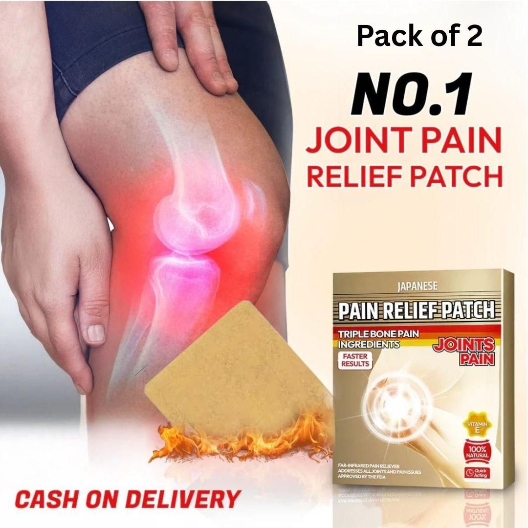 🔥 Knee Pain, Swelling & Arthritis Relief Patches 🦵🌿 | Instant Comfort, All-Day Relief ⏳ (Pack of 2)