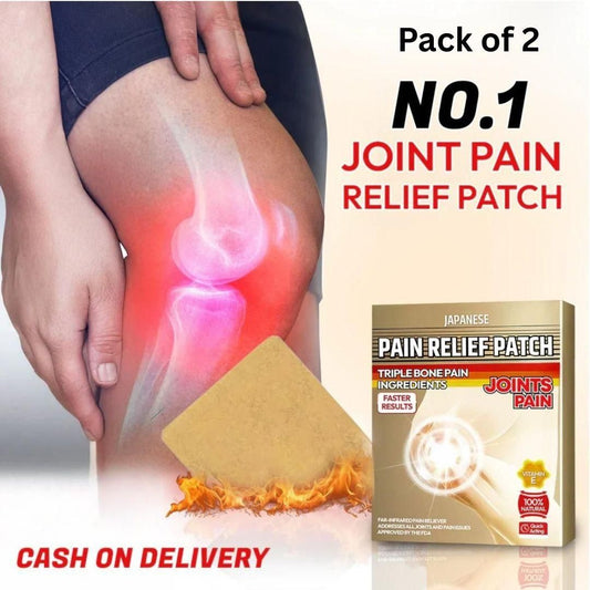 🔥 Knee Pain, Swelling & Arthritis Relief Patches 🦵🌿 | Instant Comfort, All-Day Relief ⏳ (Pack of 2)