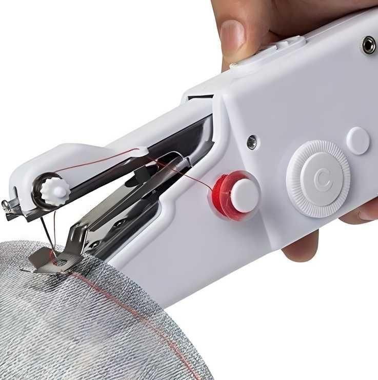 Stitch Handheld Portable Sewing Machine – Cordless, Compact & Easy to Use (White)