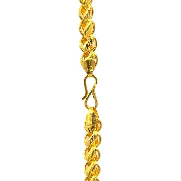 Latest Brass Gold-Plated Chain – Elegant Shine, Everyday Style
