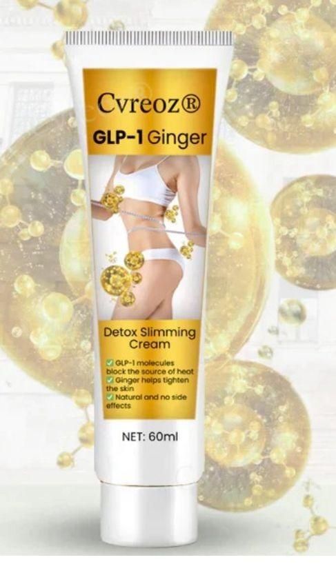 🌿 Ginger Detox Slimming Cream – Natural Fat-Burning & Body Toning Formula (Pack of 2) 100ml Each