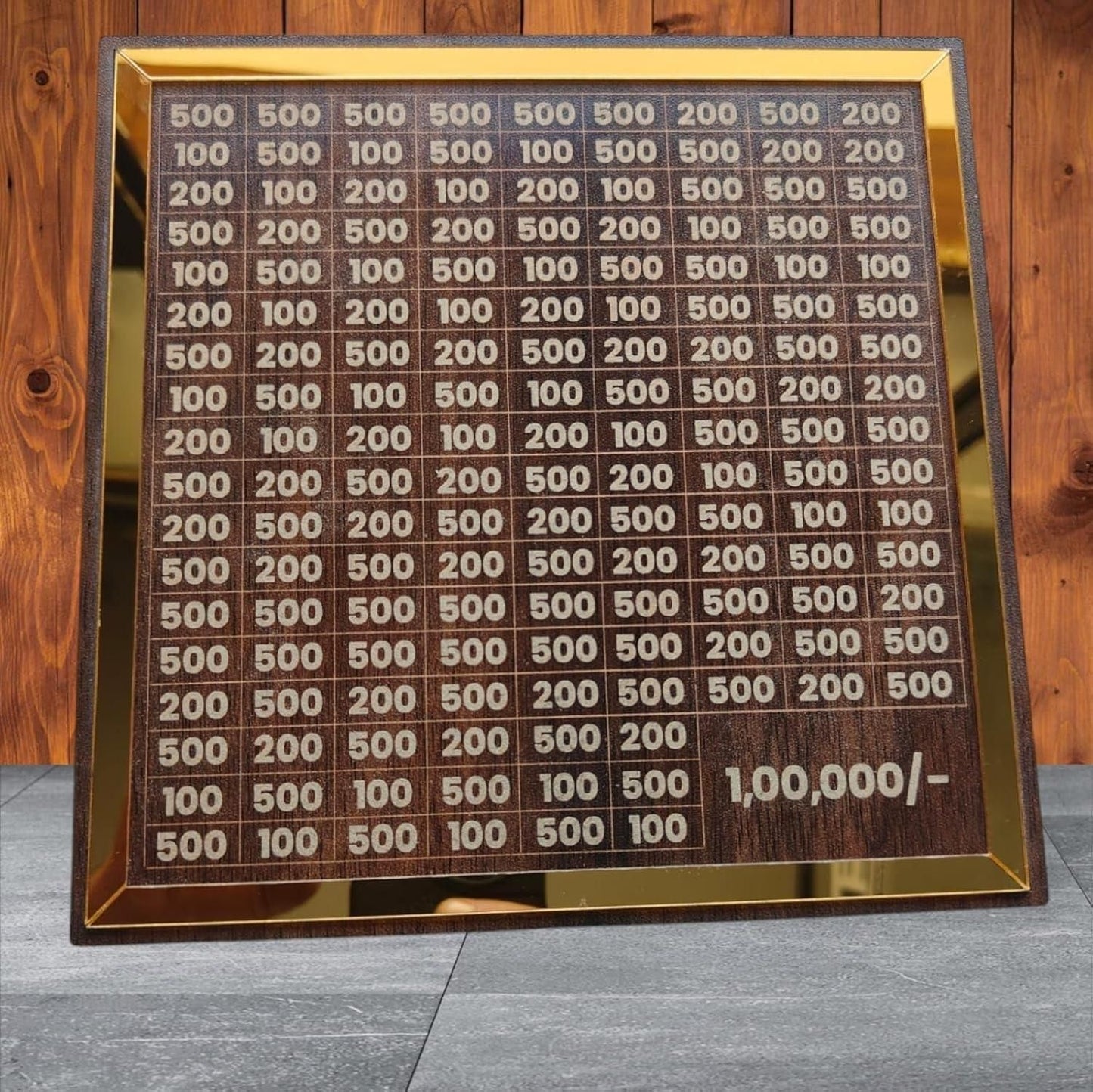 ₹1,00,000 Savings Challenge Piggy Bank