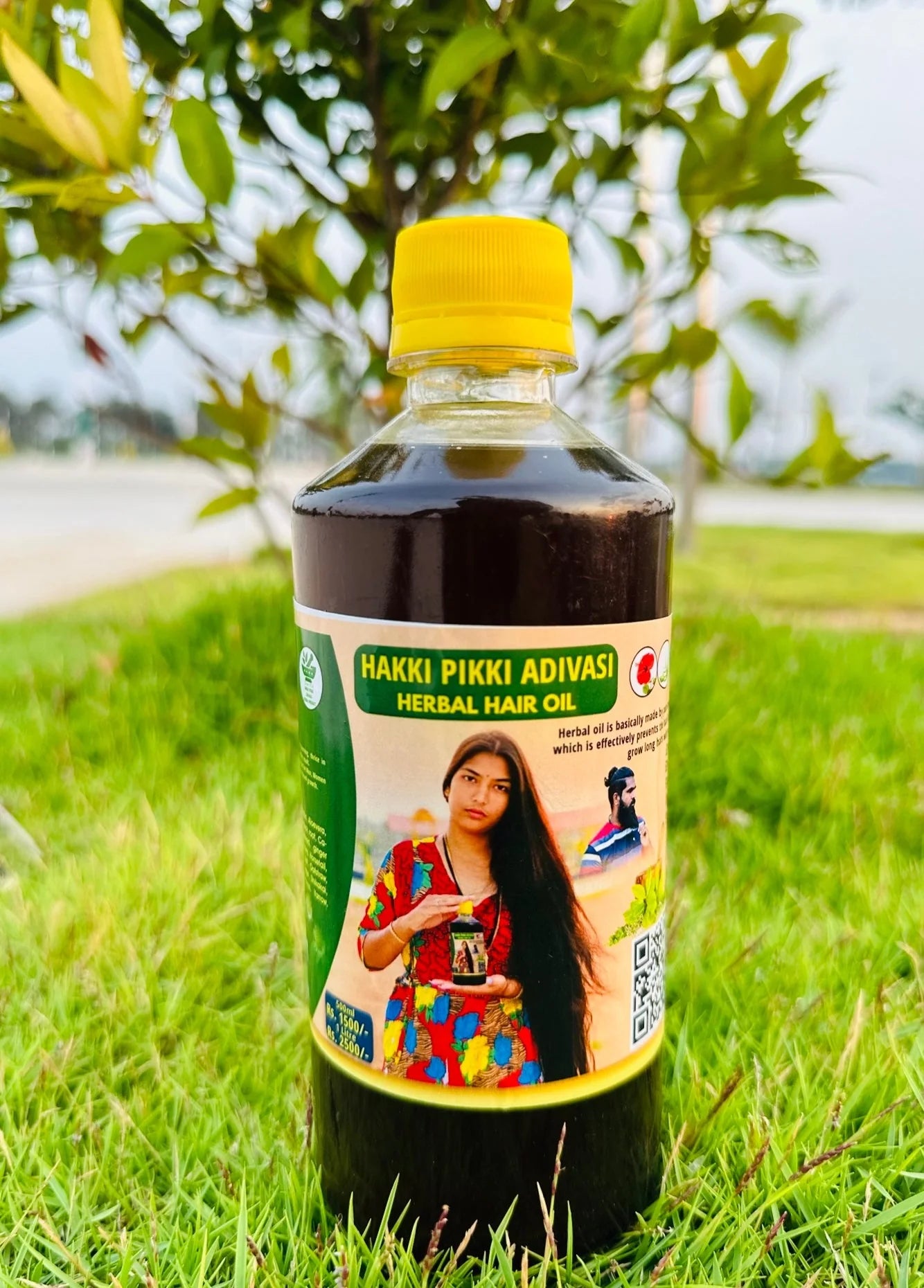 🌿 Hakki Pikki Adivasi Hair Oil – 100% Ayurvedic Tribal Formula for Hair Growth & Dandruff-Free Scalp 🌿